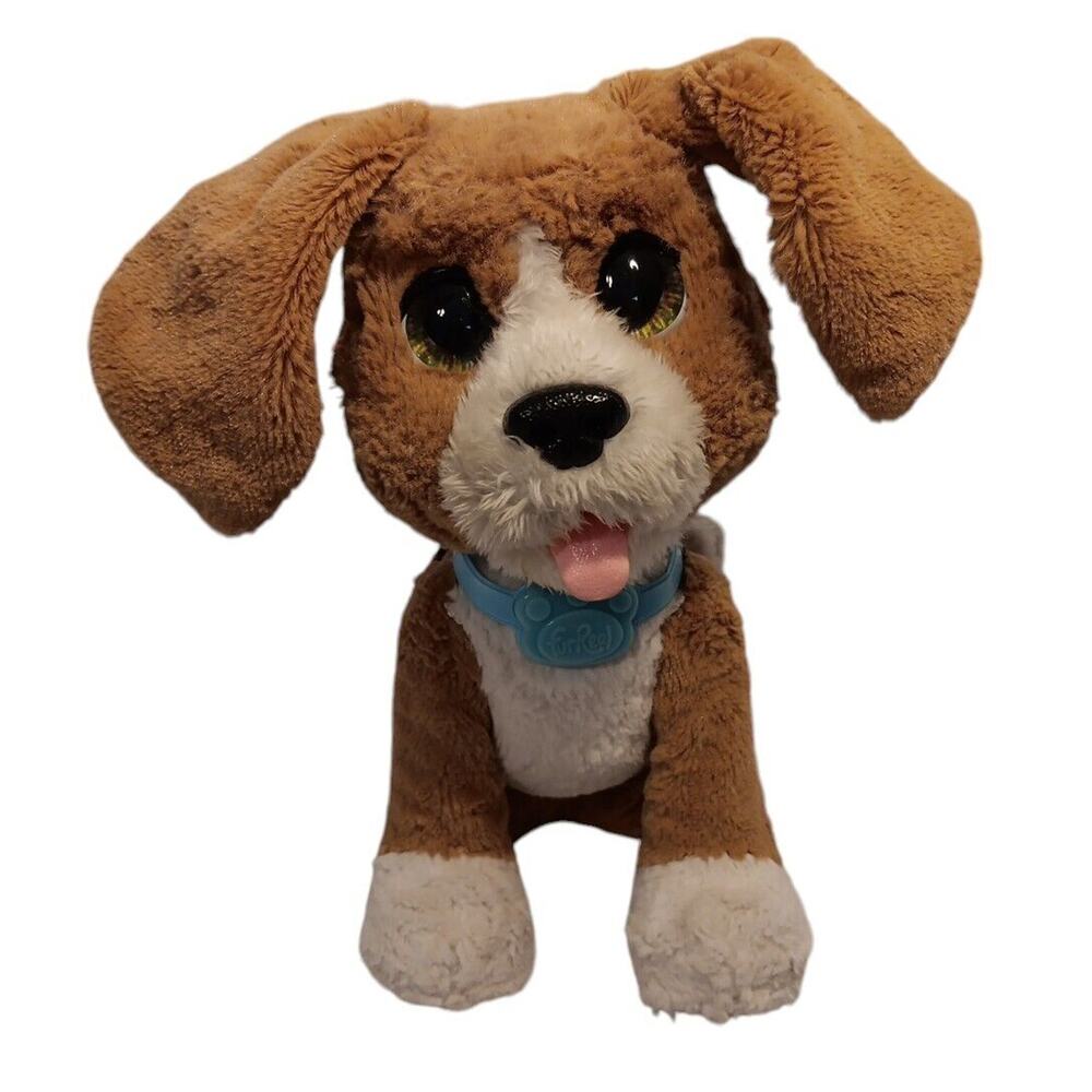 FurReal Friends Chatty Charlie The Barkin' Beagle Interactive‎ Plush Dog TESTED